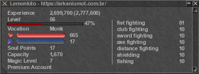 Signature for player Lemonkito